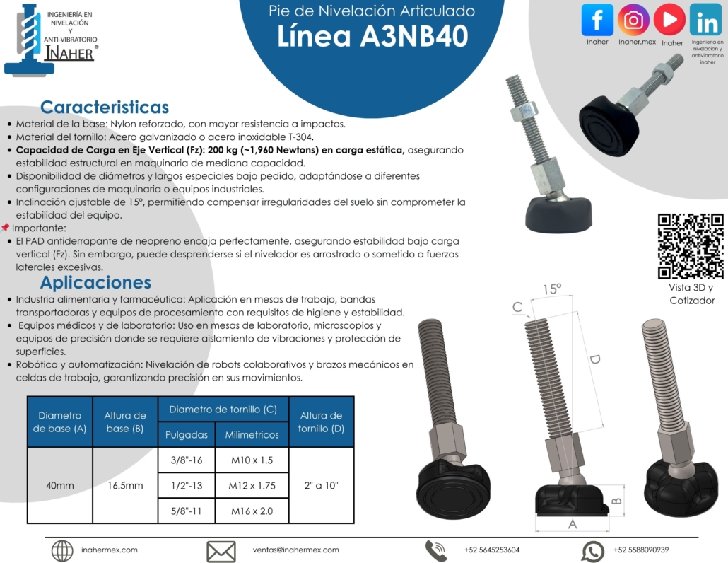 FICHA A3NB40